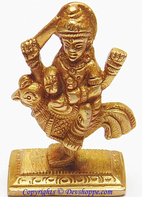 Bahuchara mata idol - Devi Who Rides a Rooster (Goddess Worshipped by transgenders) Bahuchara mata idol - Devi Who Rides a Rooster (Goddess Worshipped by transgenders)