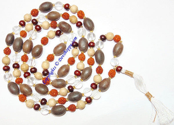Panch Bhoot Mala - Traditional Five Element Bead Mala Panch Bhoot Mala - Traditional Five Element Bead Mala