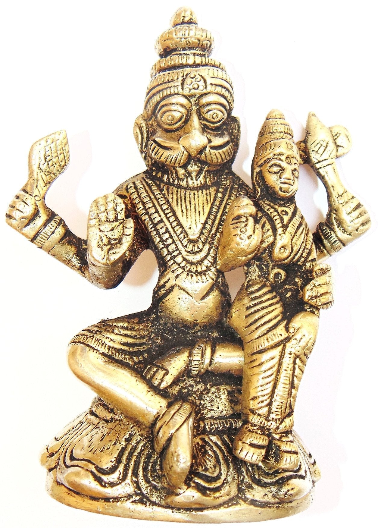 Sri Lakshmi Narasimha Panchdhatu idol – Devshoppe