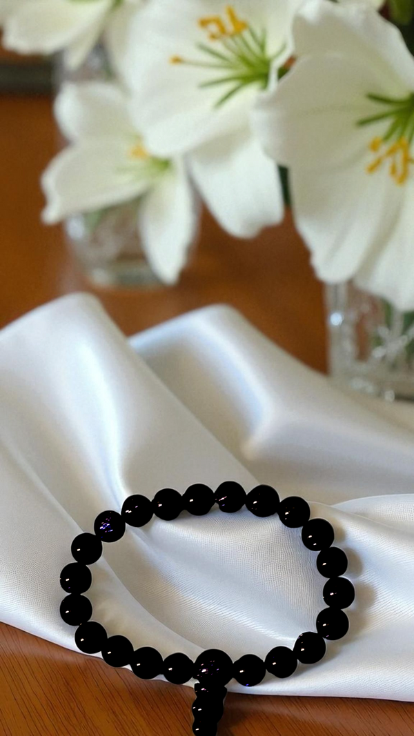 Blue Sunstone power bracelet for good fortune and Prosperity- AAA Quality beads Blue Sunstone power bracelet for good fortune and Prosperity- AAA Quality beads