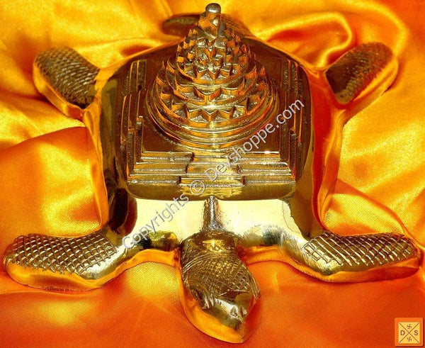 Brass Kurm Meru Shri Yantra Brass Kurm Meru Shri Yantra