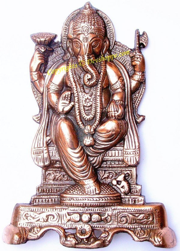 Ganesha in sitting pose wall hanging Ganesha in sitting pose wall hanging