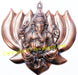 Ganesha on Lotus wall hanging - Devshoppe
