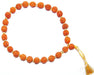 Rudraksha 9 mm sized beads Wrist mala 27+ 1 beads - Devshoppe