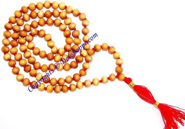 Sandalwood mala to cure skin related problems and cooling