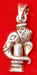 Sri Ganesha and Shivlinga pendant in pure silver - Devshoppe