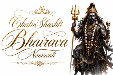 ChatuShashti Bhairava namavali (चतुःषष्टिभैरवनामावलिः)