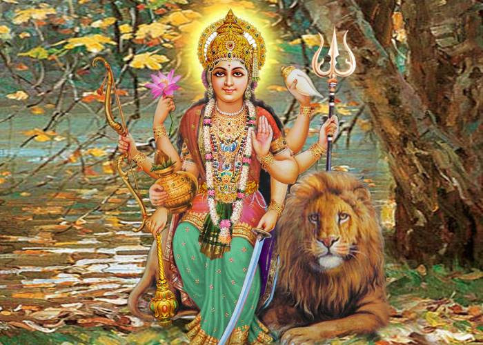 Sri Durga Chalisa (श्री दुर्गा चालीसा) with meaning