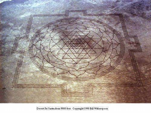 Mysterious appearance of Sriyantra in Oregon USA