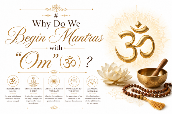 Why Do We Begin Mantras with "Om" (ॐ) ?