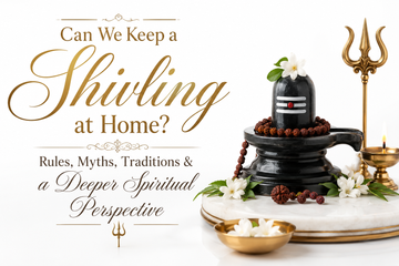 Can we keep Shivling at home?