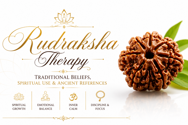 Rudraksha Therapy: Traditional Beliefs, Spiritual Use & Ancient References