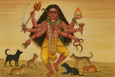 ChatuShashti Bhairava namavali (चतुःषष्टिभैरवनामावलिः)