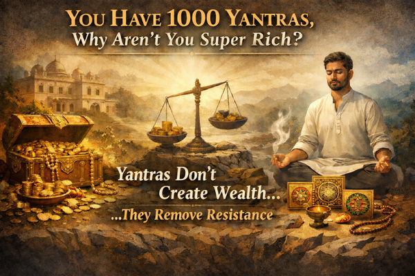 People Ask: You Have 1000 Yantras, Why Aren’t You Super Rich?