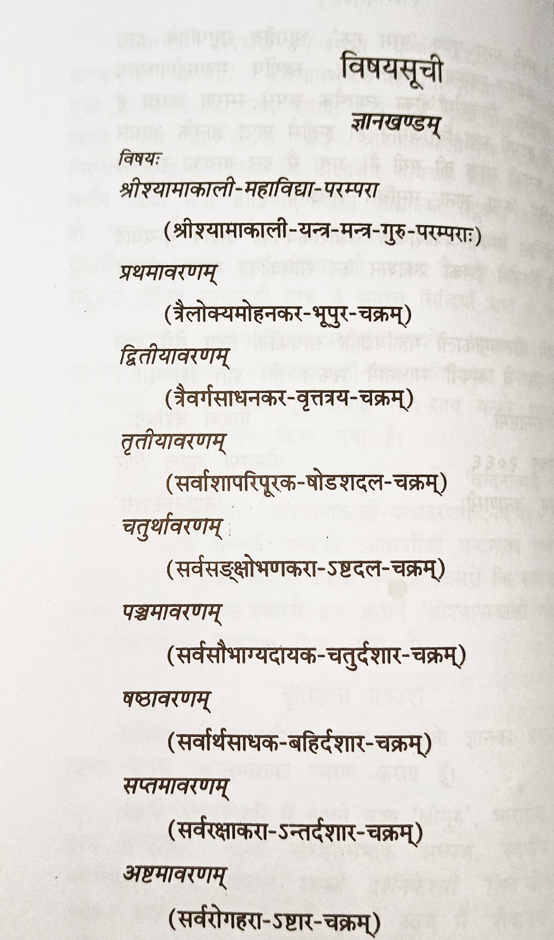 श्यामाकाली महाविध्या पुस्तक का कवर, देवी श्यामाकाली की चित्रकला