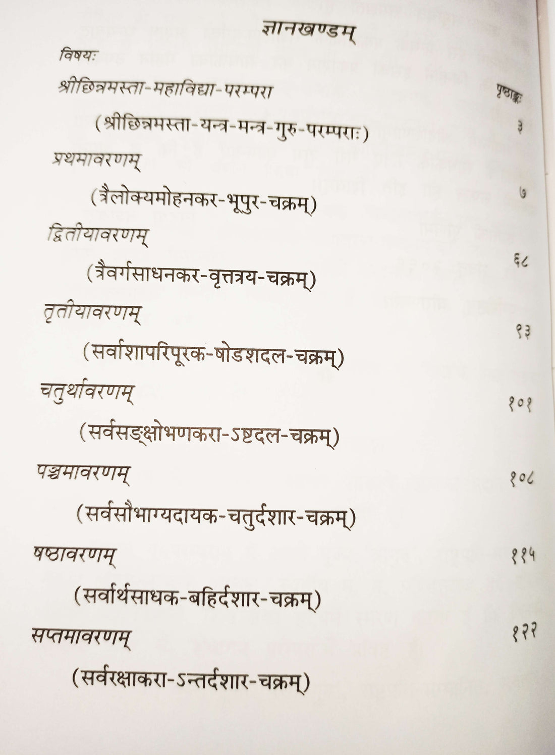 छिन्नमस्ता महाविद्या पुस्तक का रंगीन आवरण—देवी चित्र व शीर्षक
