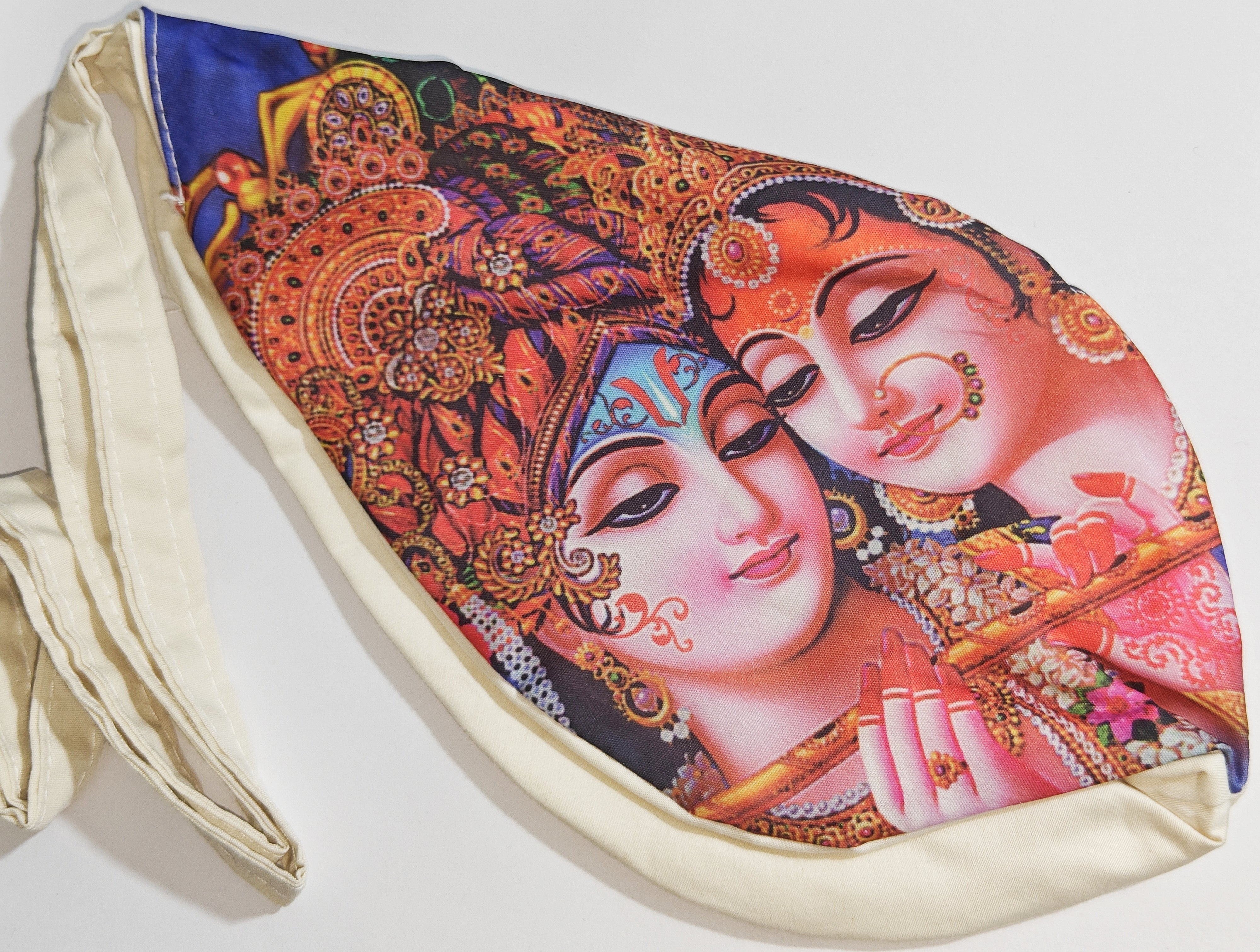 Top quality Neem wood beads mala for Japas and other rituals with free Japa mala bag