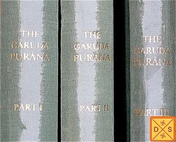Garuda Purana books, “The Garuda Purana” with “Part II” on covers