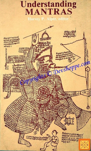 Understanding Mantras book cover with illustrated tantric figures and text