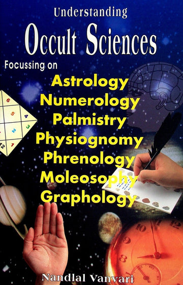 Understanding Occult Sciences cover with headings: Astrology, Numerology, Palmistry, Phrenology