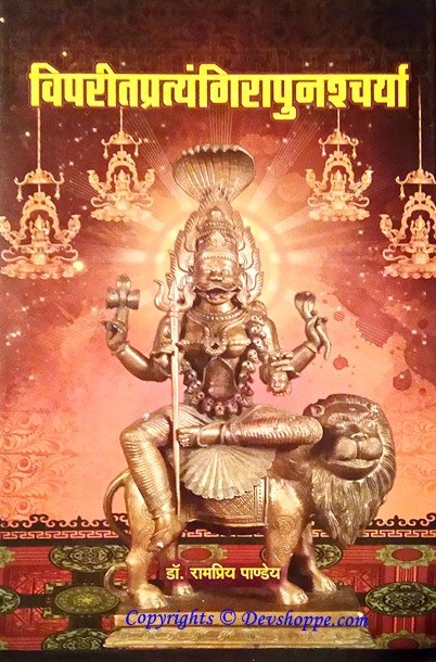 विपरीतप्रत्यंगिरा प्रतिमा: सुनहरे रंग की देवी, कई हाथ और धातु अलंकरण