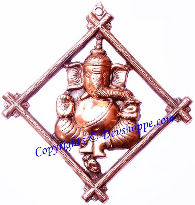 Beautiful Lord Ganesha wall hanging - Devshoppe