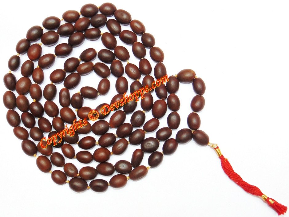 Kamal gatta mala for Mahalakshmi sadhana with free Gaumukhi bag - Premium quality - Devshoppe