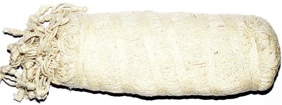 Sacred Tread (Janeu) cream braided cord with tassel