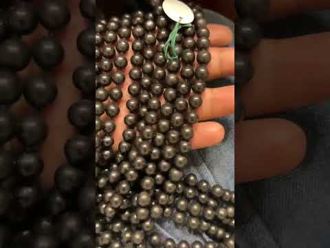 Black hakik (agate) mala for protection from evil eye , tantra attacks and black magic