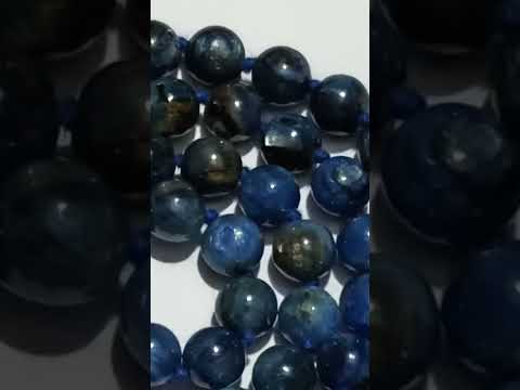Kyanite beads mala AAA quality, Size 8mm