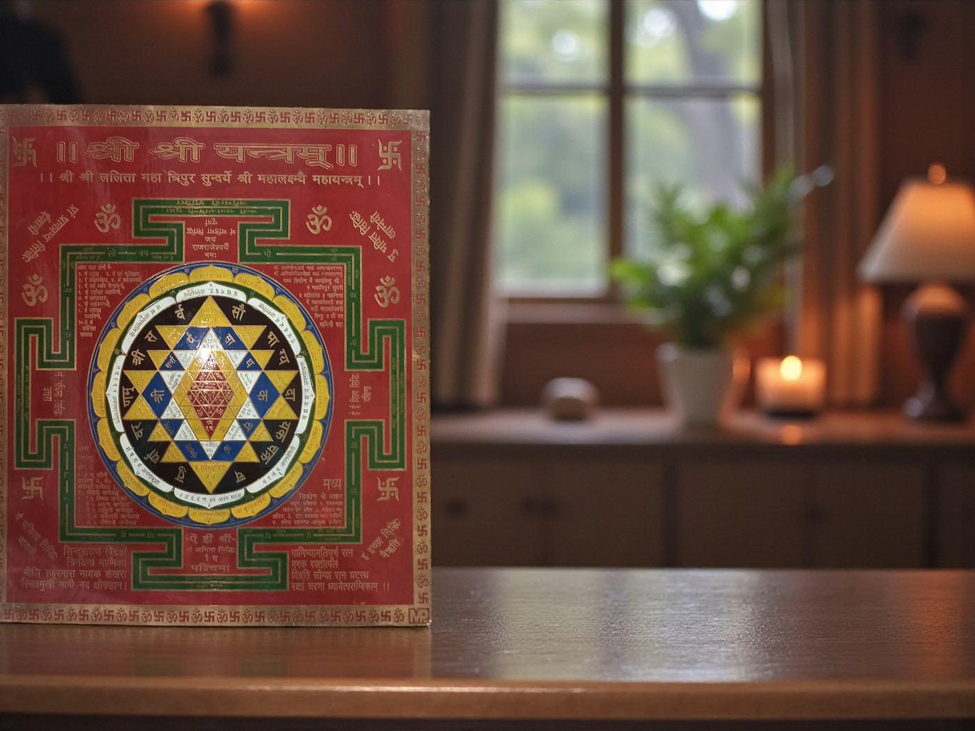 Big sized Sriyantra for wealth and prosperity