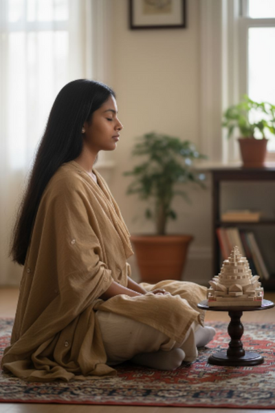 Powerful combination of 3D Shriparni Kuber , Shriparni Sriyantra on Lotus petals and Shriparni Kanakdhara yantra together