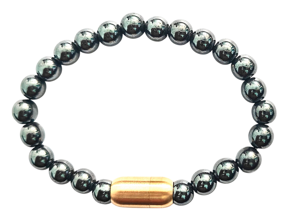 Hematite wristband