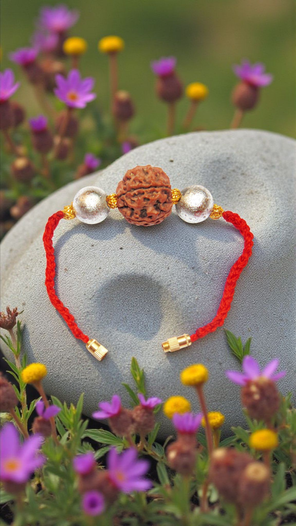 Parad Rudraksha wristband