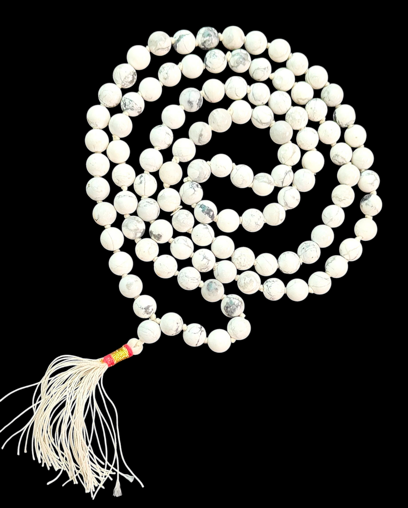 Howlite mala