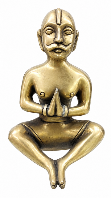 Sri Vastu Purusha Idol for Vastu Correction & New Construction Foundation Ritual - Premium Polished Metal Murti