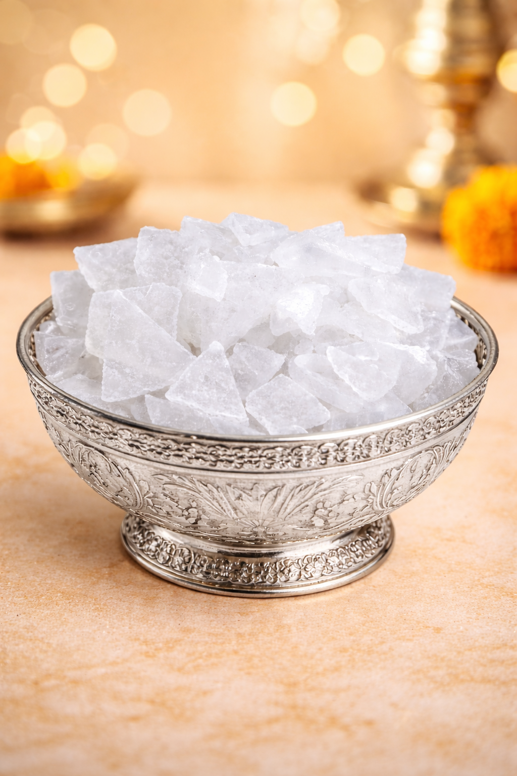 Suminda by DevShoppe Bhimseni Camphor - Temple Grade Kapoor (100g) | Strong Aroma, Clean Burning, Minimal Residue | Ideal for Puja, Aarti & Daily Ritual Use | Premium Jar Packaging