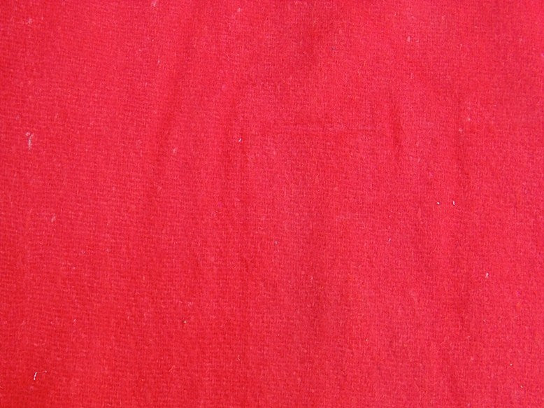 Woolen mat for meditation - Red Colored - Devshoppe