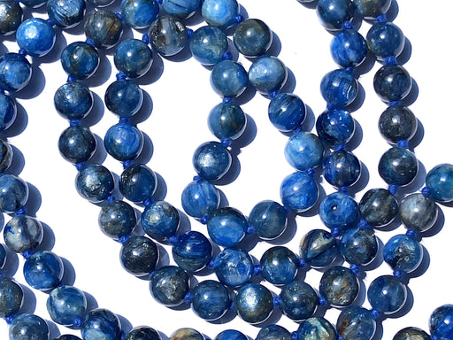 Kyanite beads mala AAA quality, Size 8mm - Devshoppe