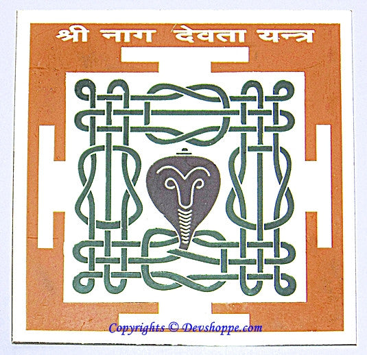 Sri Naga Devta Yantra - Blessings of the Naga - Devshoppe
