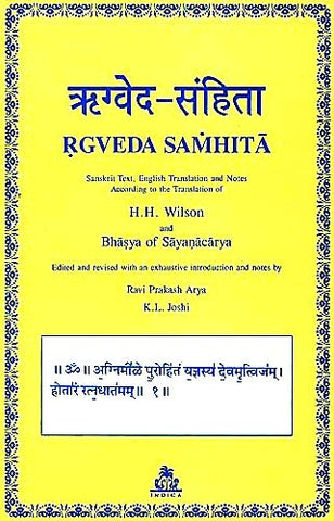 Rgveda Samhita (4 vols.)  (Sanskrit text with English translation) - Devshoppe