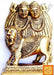 Brass Goddess Chamunda idol - Devshoppe