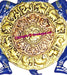 Kaalchakra (Kaal Chakra) - Astrlogical Wheel of Buddhism (Blue) - Devshoppe
