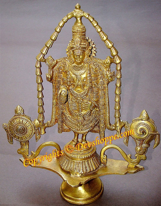 Lord Balaji ( Srinivasa , Venkateshwara ) Idol - Devshoppe