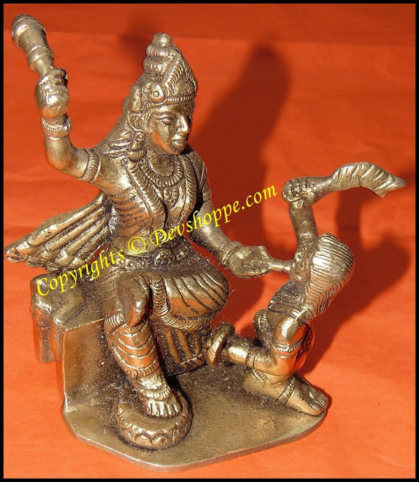 Mahavidya Baglamukhi idol