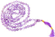 Amethyst mala for peace ( light purple )  7 mm beads - Premium Quality - Devshoppe