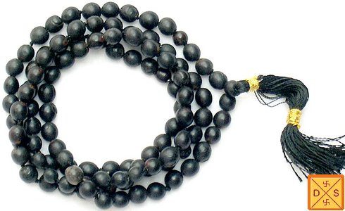 Black Vaijanti mala for protection