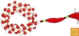 Coral pearl combination mala for energy and peace - Devshoppe