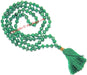Emerald ( Panna )mala to remove the malefic effects of Planet Mercury (Budh) - Devshoppe