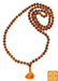 Rudraksha mala 4 mm of Ordinary quality with knots between beads - Devshoppe